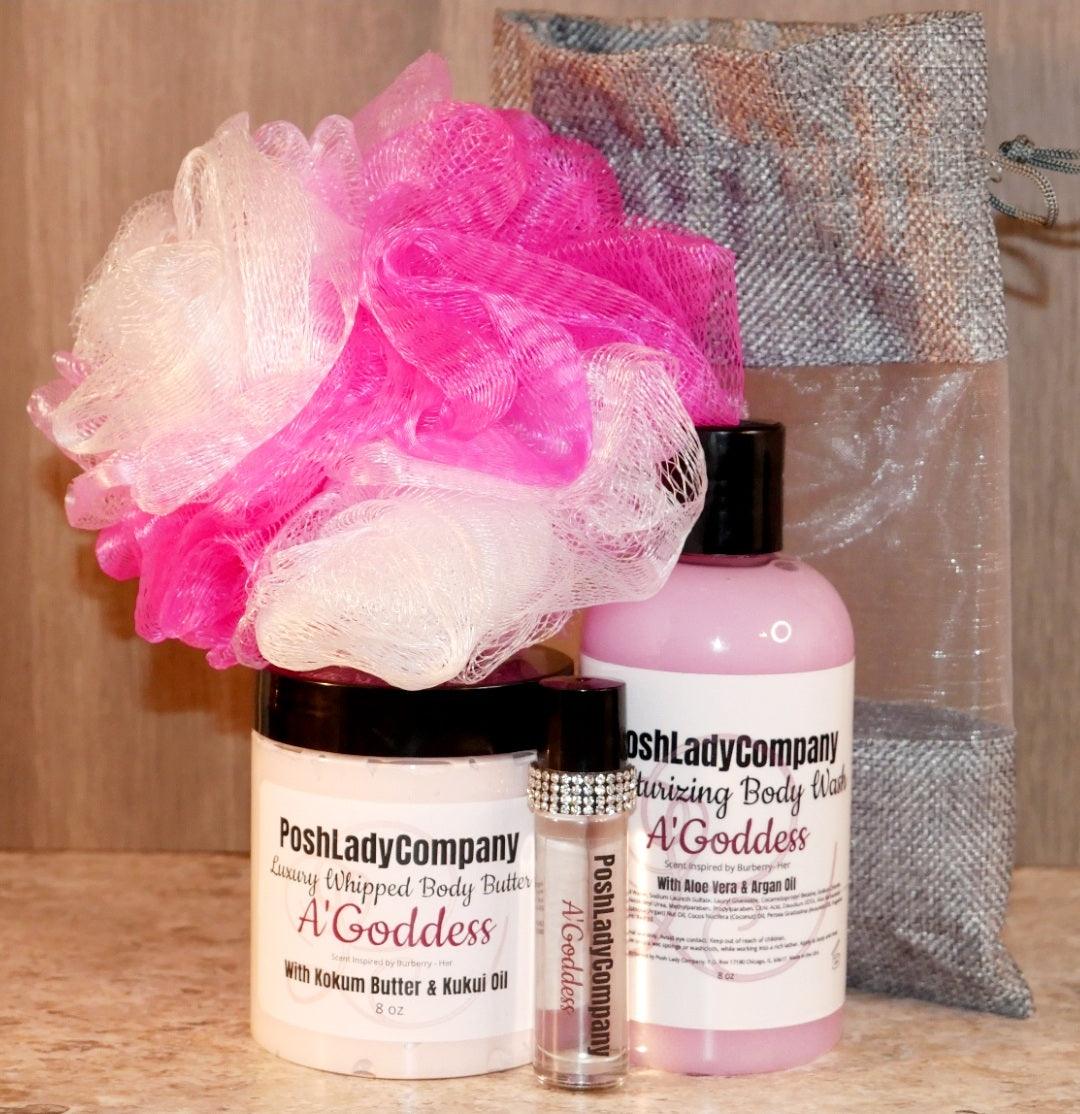 A'Goddess- 5 pc Bath & Body Gift Set